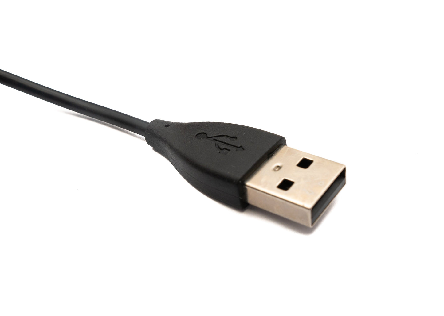 SYSTEM-S USB 2.0 Kabel 85 cm Ladestation für Fitbit Blaze Smartwatch in Schwarz