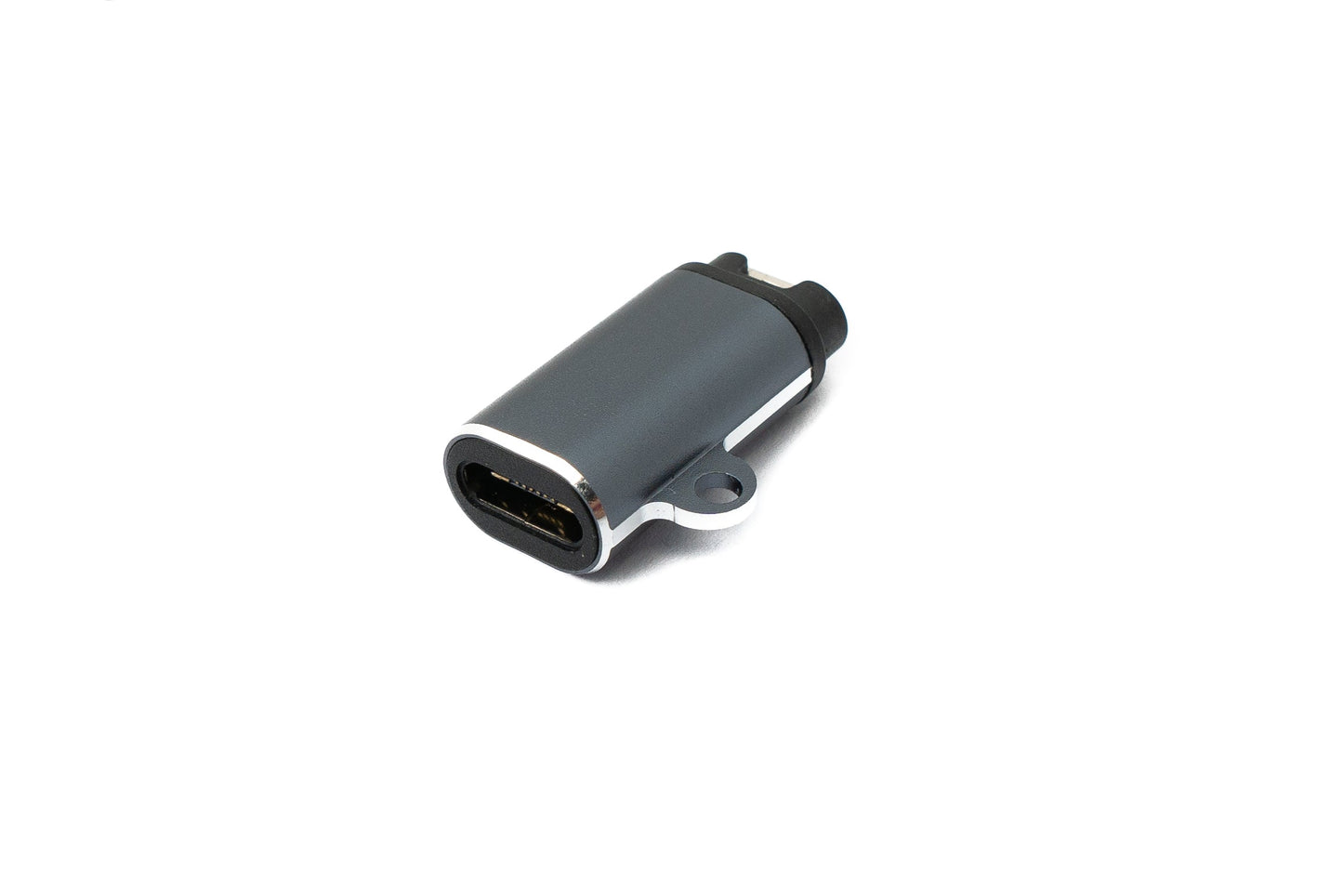 SYSTEM-S USB 3.1 Adapter Typ C Buchse für Garmin Buchse Kabel in Grau