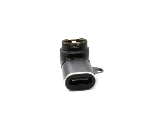 SYSTEM-S USB 3.1 Type C millistykki kvenkyns í karlkyns fyrir Garmin snjallúr