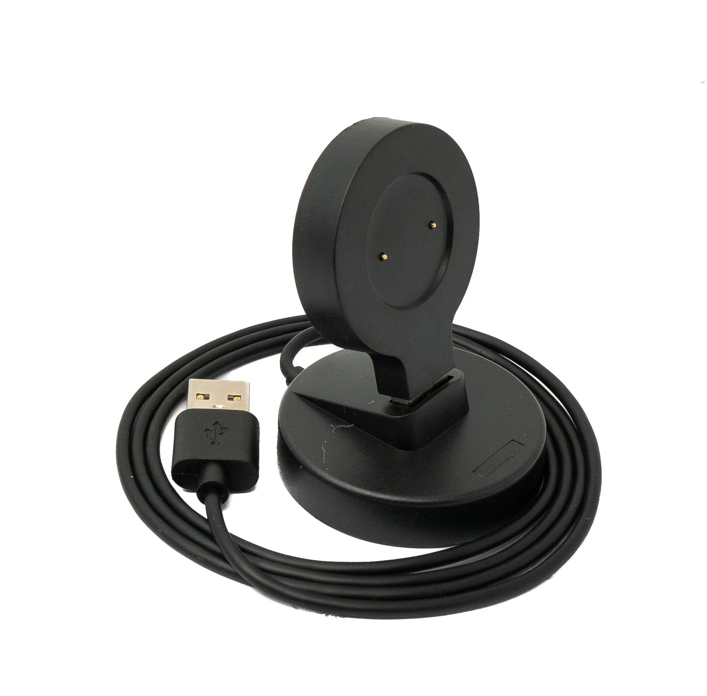 SYSTEM-S USB 2.0 Kabel 100cm Ladestation für Huawei Watch GT Smartwatches in Schwarz