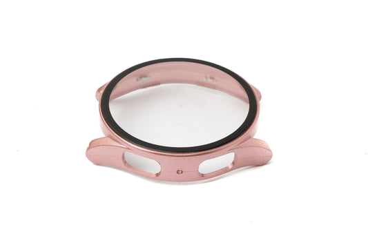 SYSTEM-S protective case 44 mm made of PC for Samsung Galaxy Watch 5 4 in pink