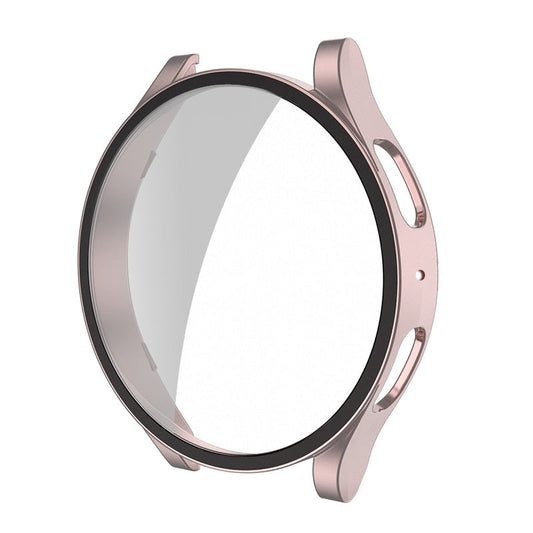 SYSTEM-S hlífðarhulstur 40 mm úr PC fyrir Samsung Galaxy Watch 5 4 í bleiku