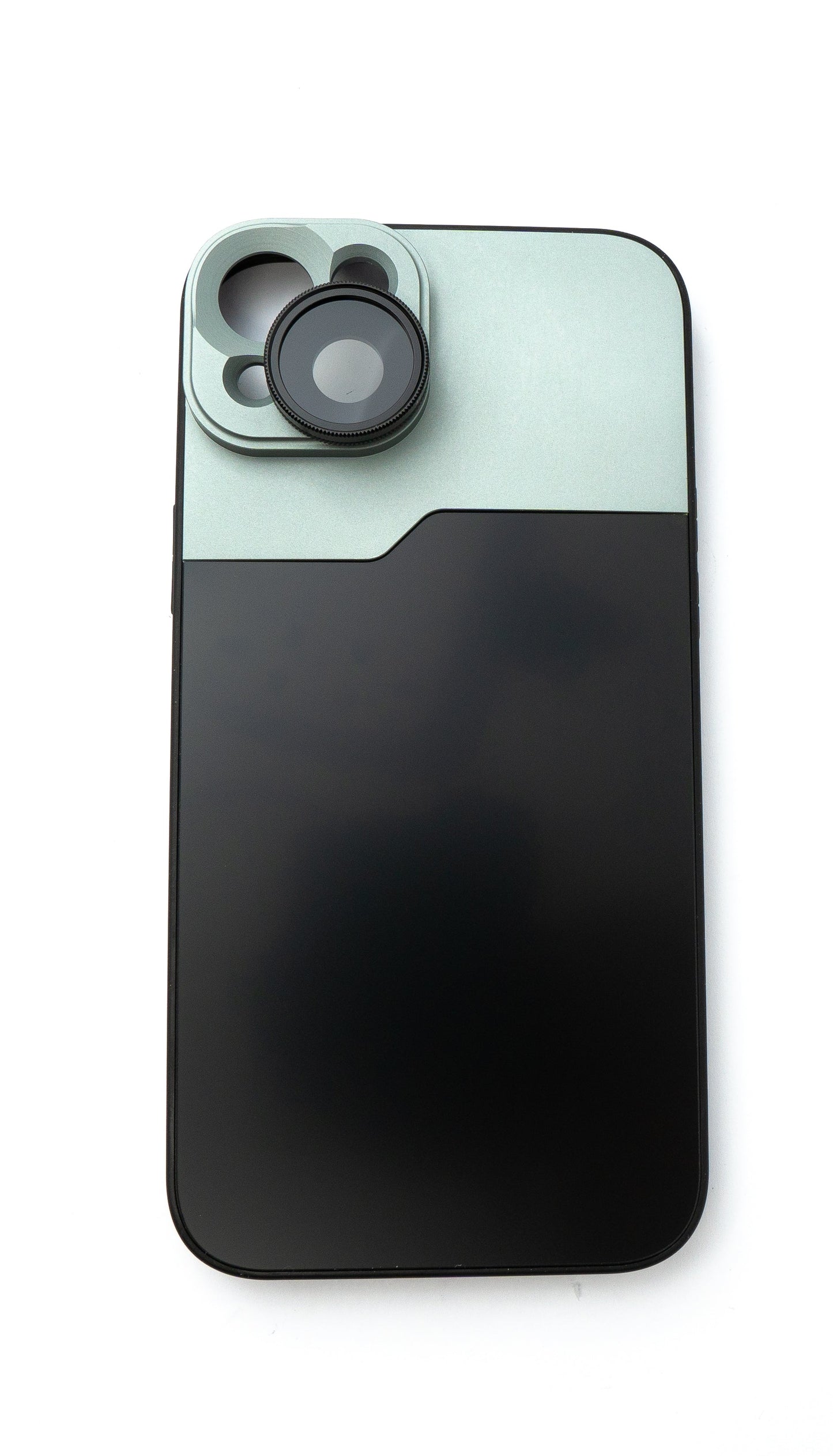 SYSTEM-S CPL síu hringlaga pólunarlinsa með hulstri í svörtu fyrir iPhone 14 Plus