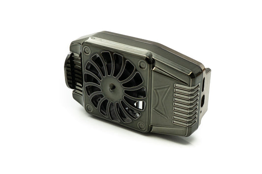 SYSTEM-S USB kælivifta fyrir 4,0" til 6,7" snjallsíma og spjaldtölvu í svörtu