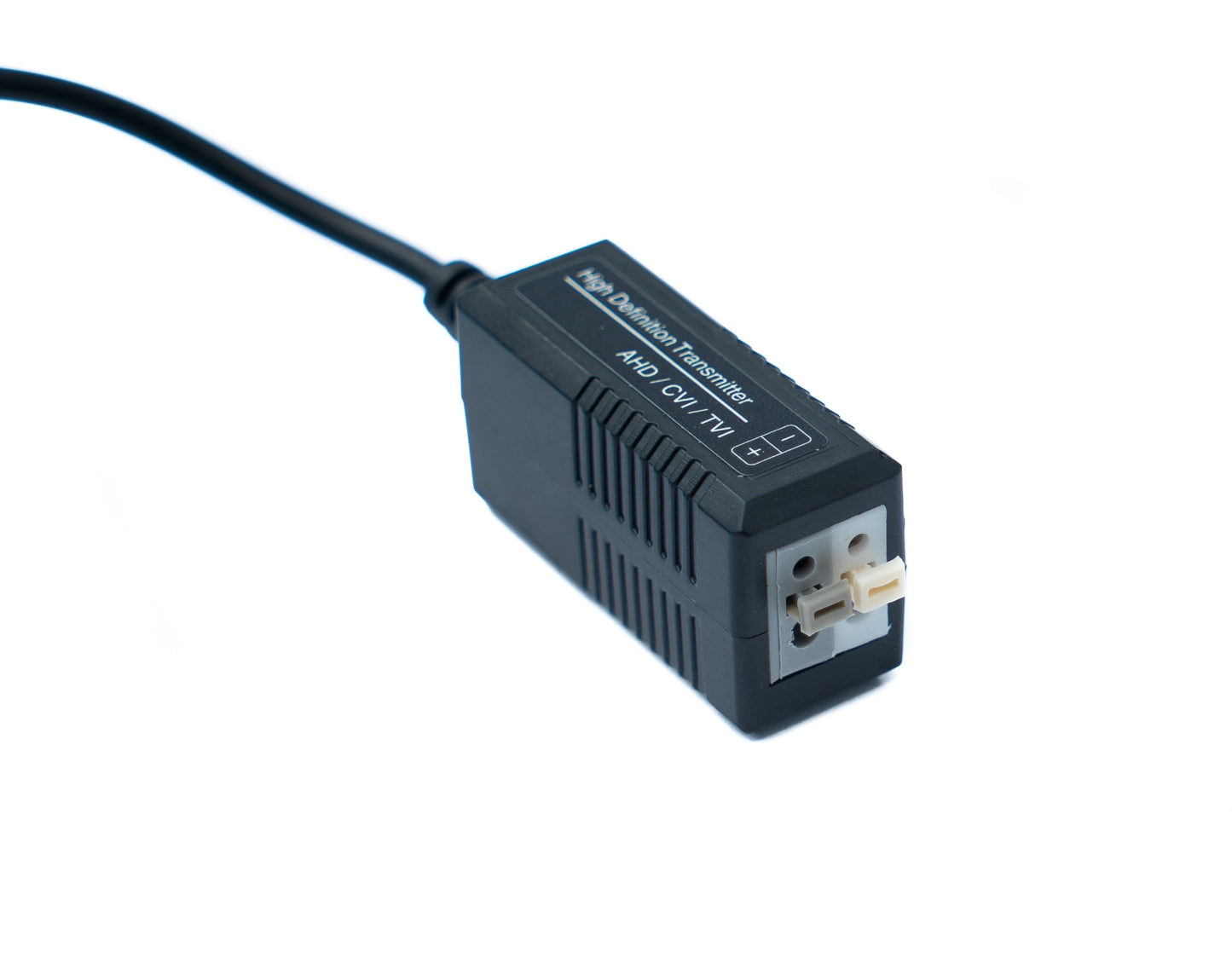 SYSTEM-S 2x snúinn parsnúra 10 cm tengi fyrir BNC tengi fyrir HD myndavélar, svart
