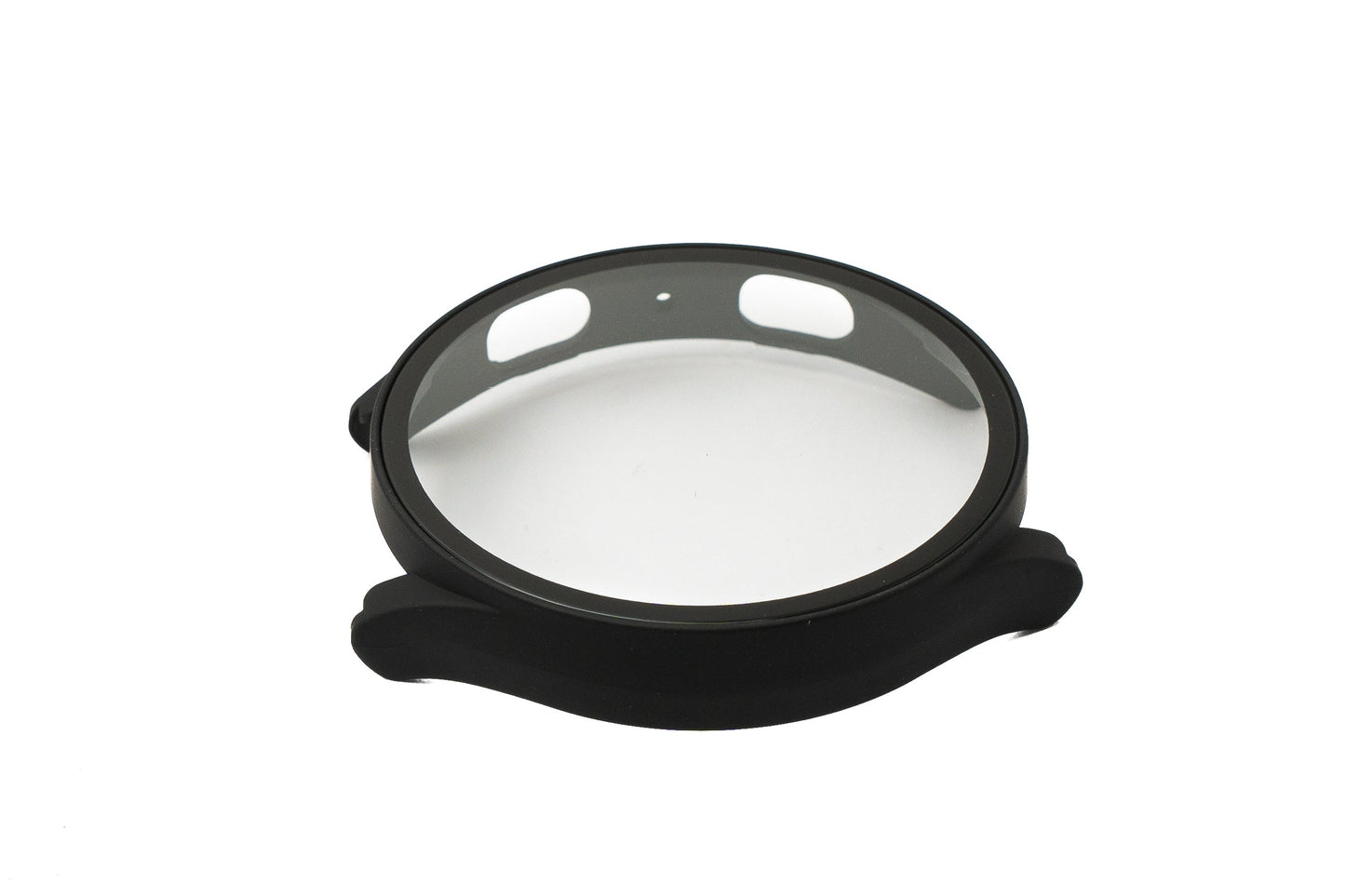 SYSTEM-S Schutz Hülle Case 44 mm aus TPU für Samsung Galaxy Watch 5 4 in Schwarz