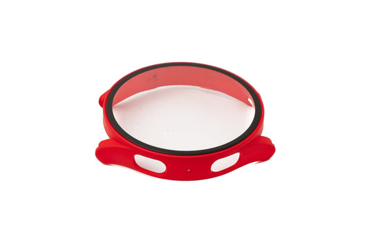 SYSTEM-S Schutz Hülle Case 44 mm aus PC für Samsung Galaxy Watch 5 4 in Rot