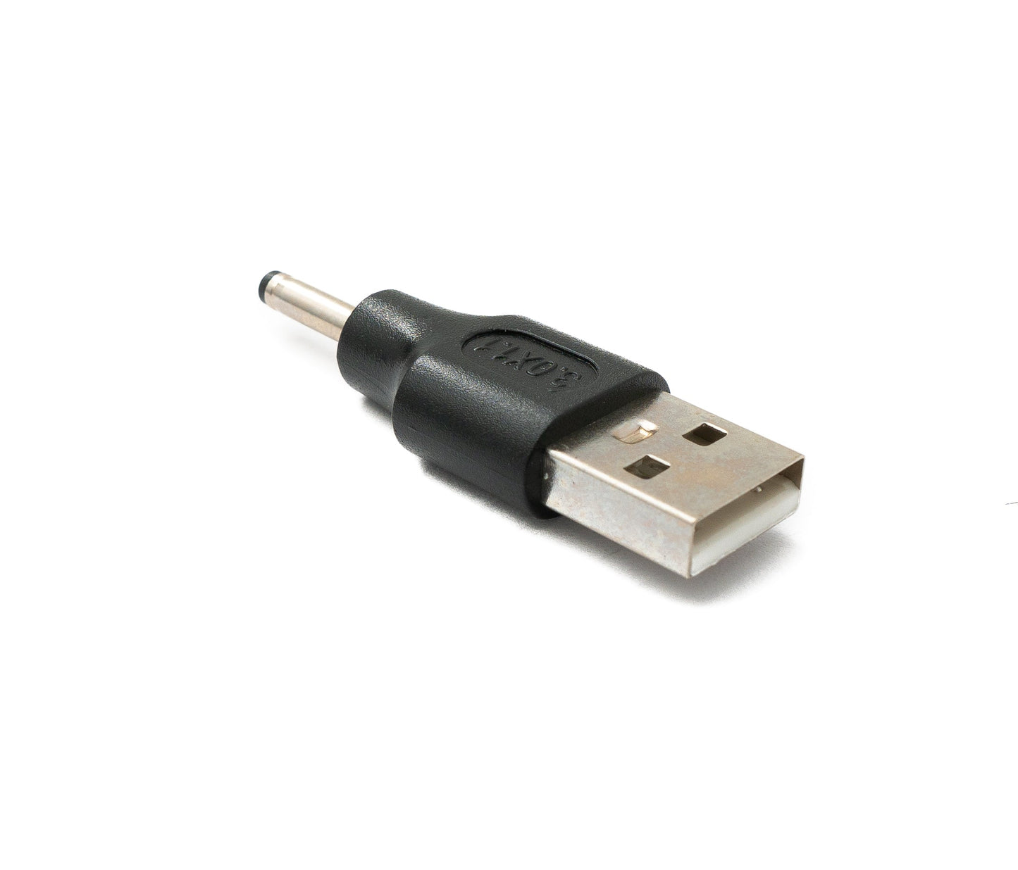 SYSTEM-S DC Adapter 20V 3,0 x 1,1 Stecker zu USB 2.0 Stecker Kabel in Schwarz