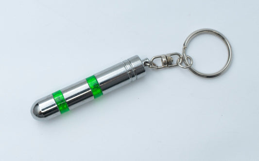 SYSTEM-S Car Anti Static Keychain Voltage Discharger in Green