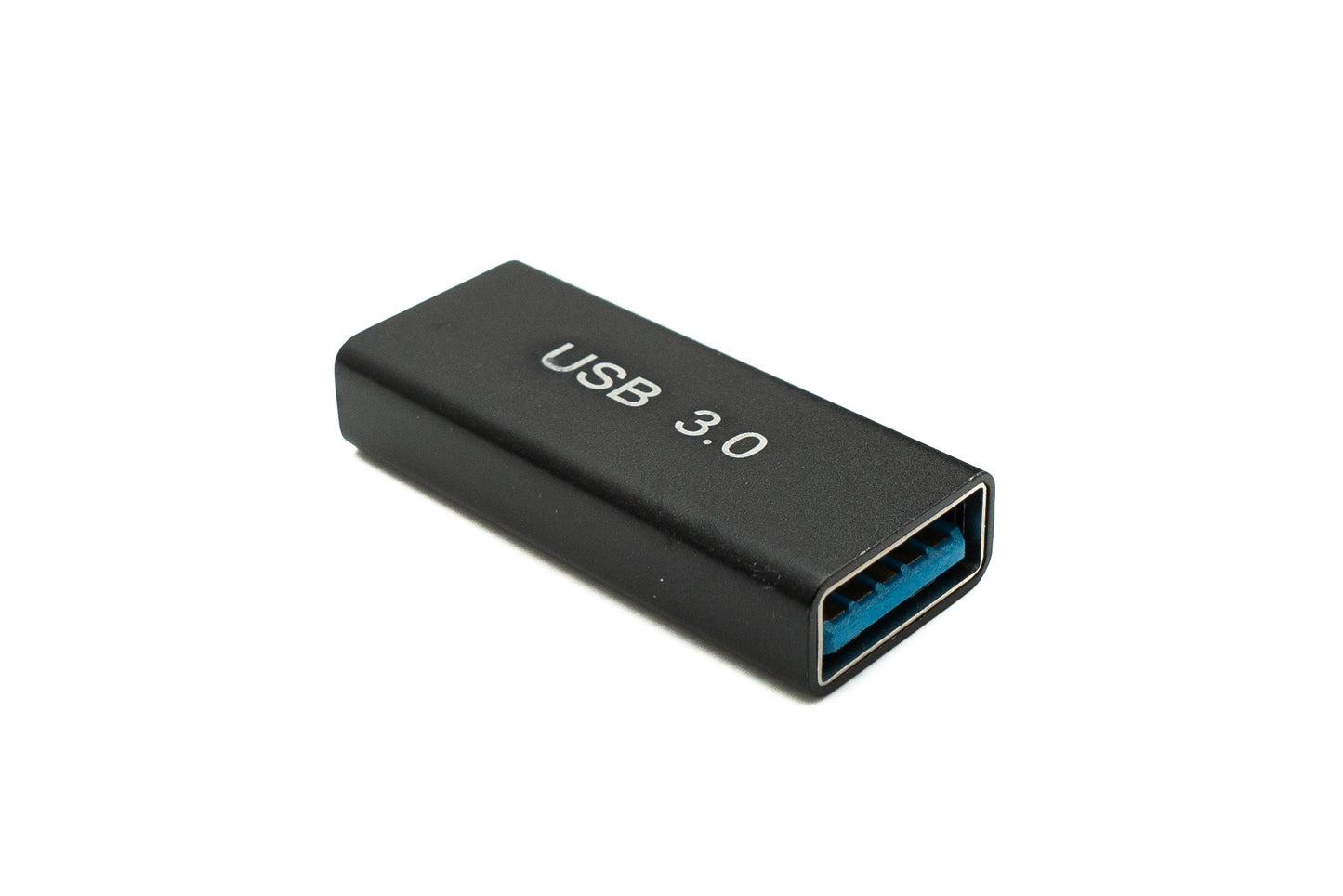 SYSTEM-S USB 3.0 Adapter Type A Female to Female Cable in Black