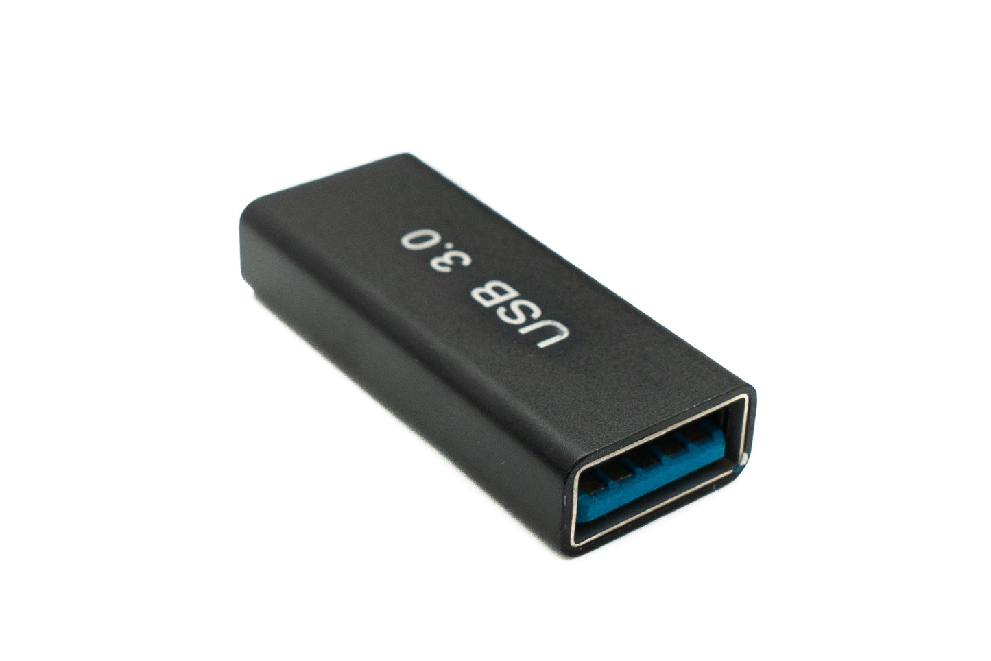 SYSTEM-S USB 3.0 Adapter Type A Female to Female Cable in Black