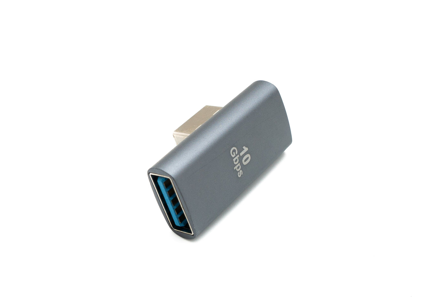 SYSTEM-S USB 3.0 millistykki af gerð A, karlkyns í kvenkyns, grár