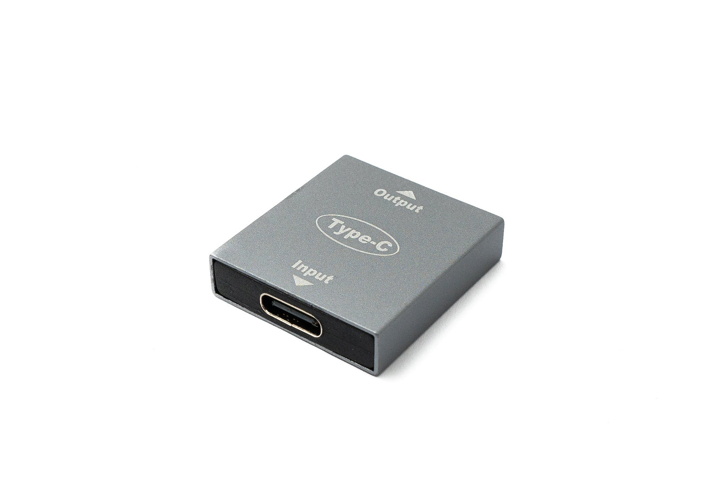 SYSTEM-S USB 3.1 Y millistykki af gerðinni C kvenkyns í 2x kvenkyns snúru í gráu