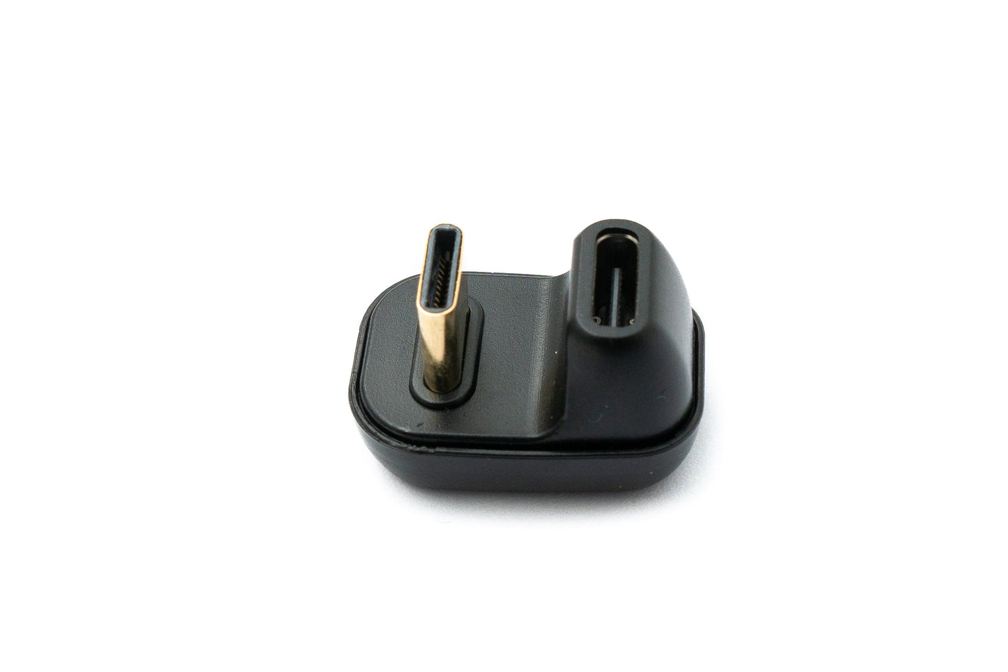 SYSTEM-S USB4 USB millistykki Tegund C karlkyns í kvenkyns U-snúnings 180° horn 40 Gbit/s USB 4.0 snúra