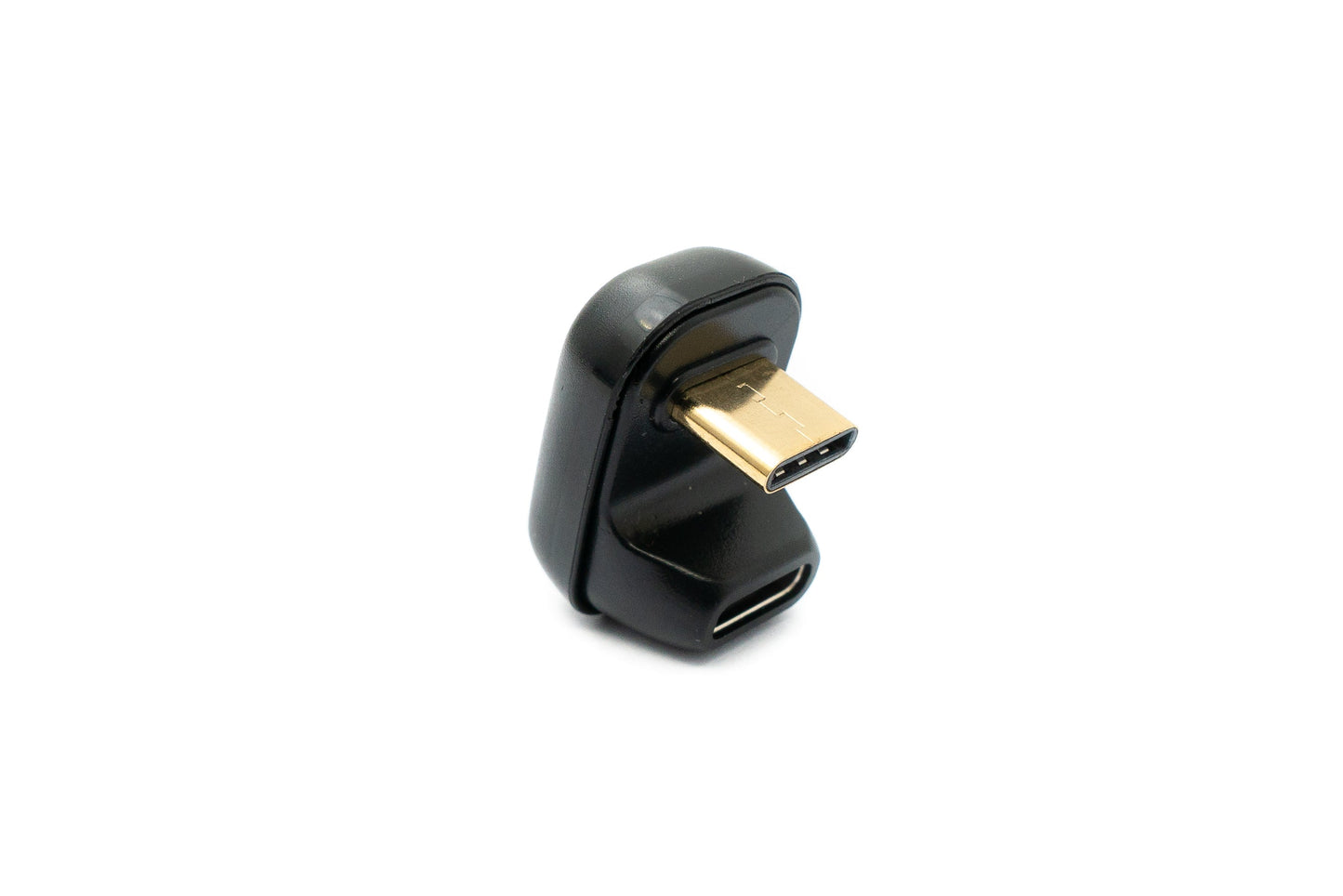 SYSTEM-S USB4 USB millistykki Tegund C karlkyns í kvenkyns U-snúnings 180° horn 40 Gbit/s USB 4.0 snúra