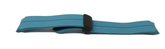 SYSTEM-S 20 mm silicone strap for Samsung Galaxy Watch 5 4 Smartwatch in blue