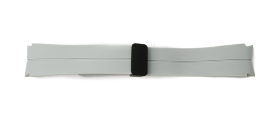 SYSTEM-S 20 mm silicone strap for Samsung Galaxy Watch 5 4 Smartwatch in grey