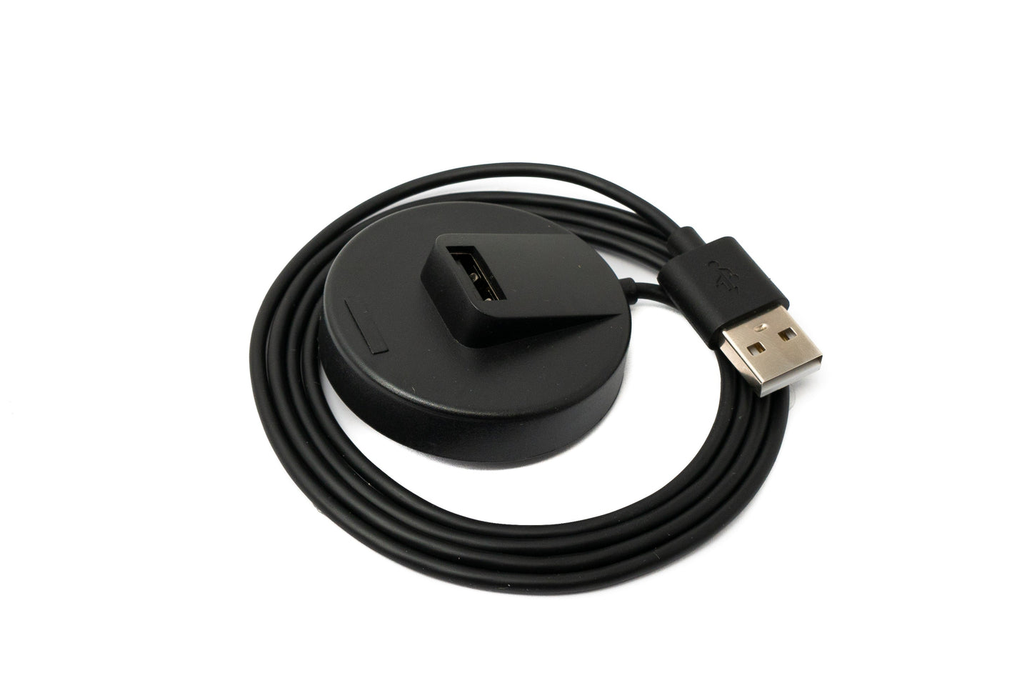 SYSTEM-S USB 2.0 snúra 100 cm hleðslustöð fyrir Xiaomi Mi Smart Band 7 snjallúr í svörtu