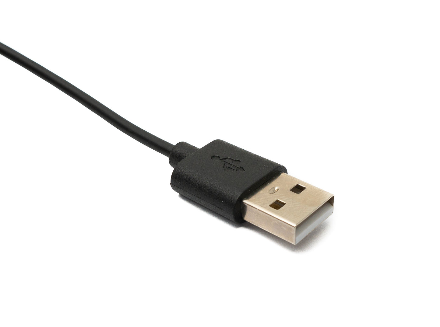 SYSTEM-S USB 2.0 snúra 100 cm hleðslustöð fyrir Xiaomi Mi Smart Band 7 snjallúr í svörtu