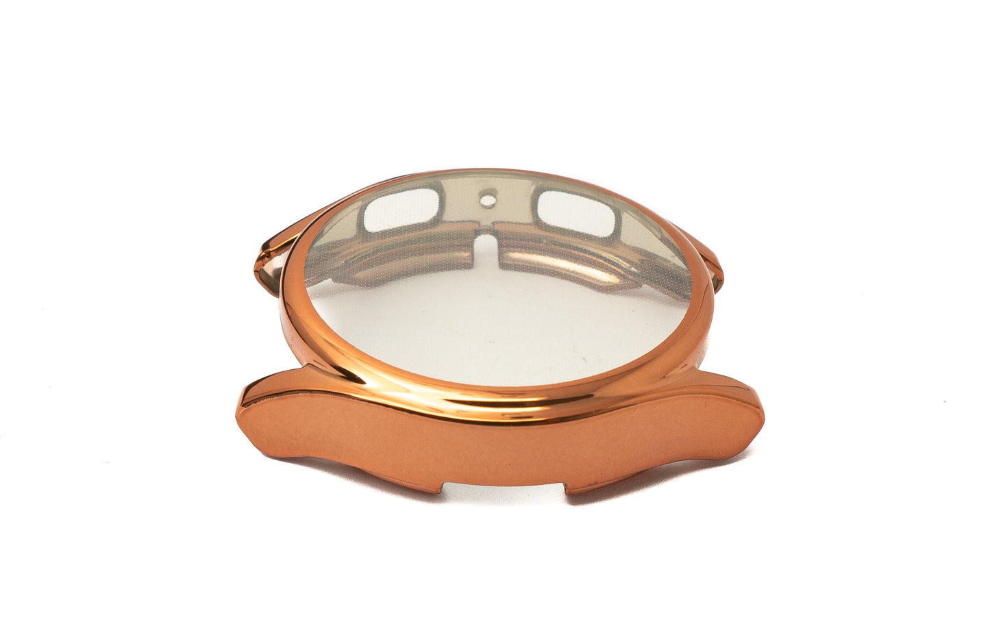 SYSTEM-S verndarhulstur 44 mm úr TPU fyrir Samsung Galaxy Watch 5 4 í bleiku