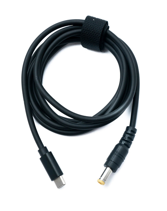 SYSTEM-S DC 9V cable 150 cm 5.5 x 2.5 plug to USB 3.1 Type C plug
