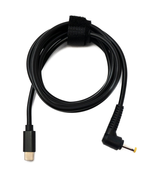SYSTEM-S DC 9V cable 150 cm 4.8 x 1.7 plug to USB 3.1 Type C plug angle