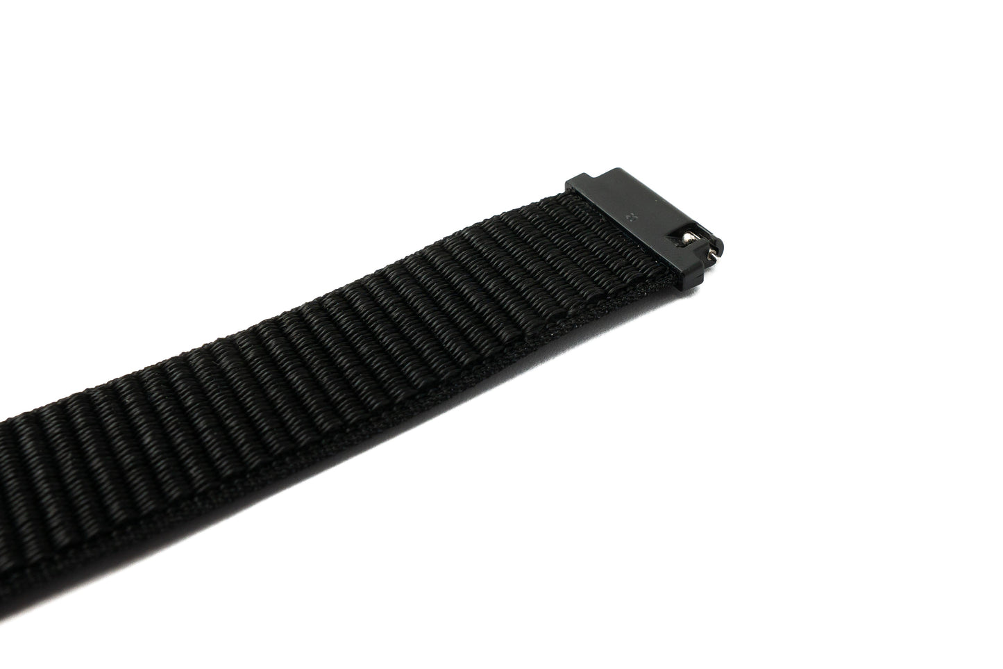 SYSTEM-S 20 mm nylon strap for Huawei Watch Smartwatch in black