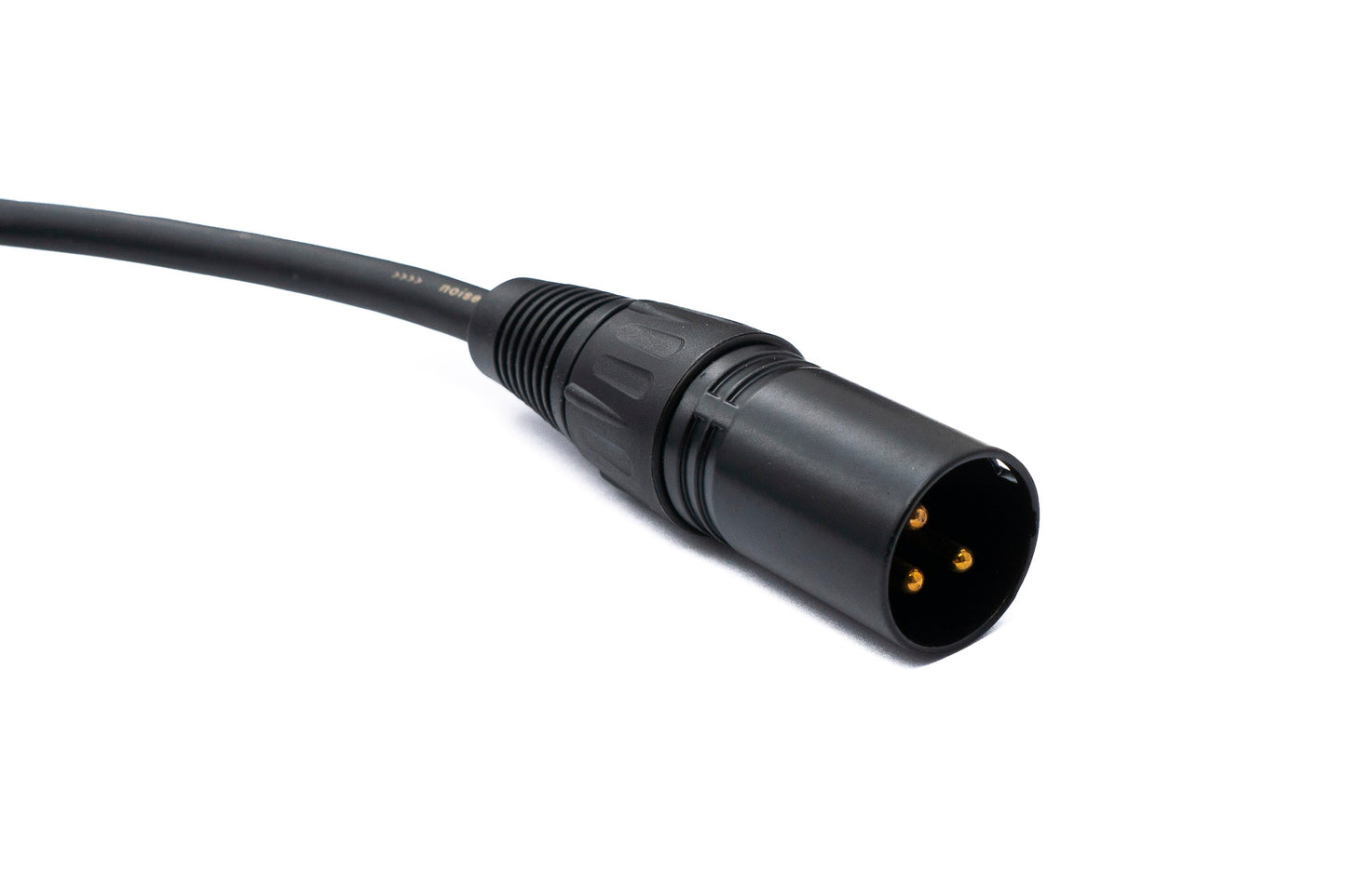 SYSTEM-S Audio XLR cable 100 cm 3-pin plug to jack AUX 3.5 mm 3-pin TRS plug