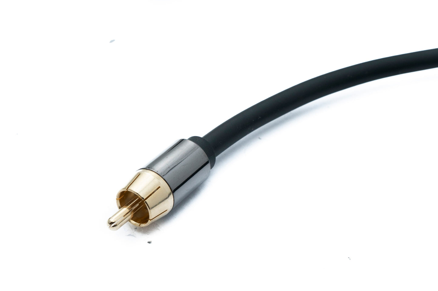 SYSTEM-S Audio Cinch RCA cable 100 cm 1-pin plug to plug