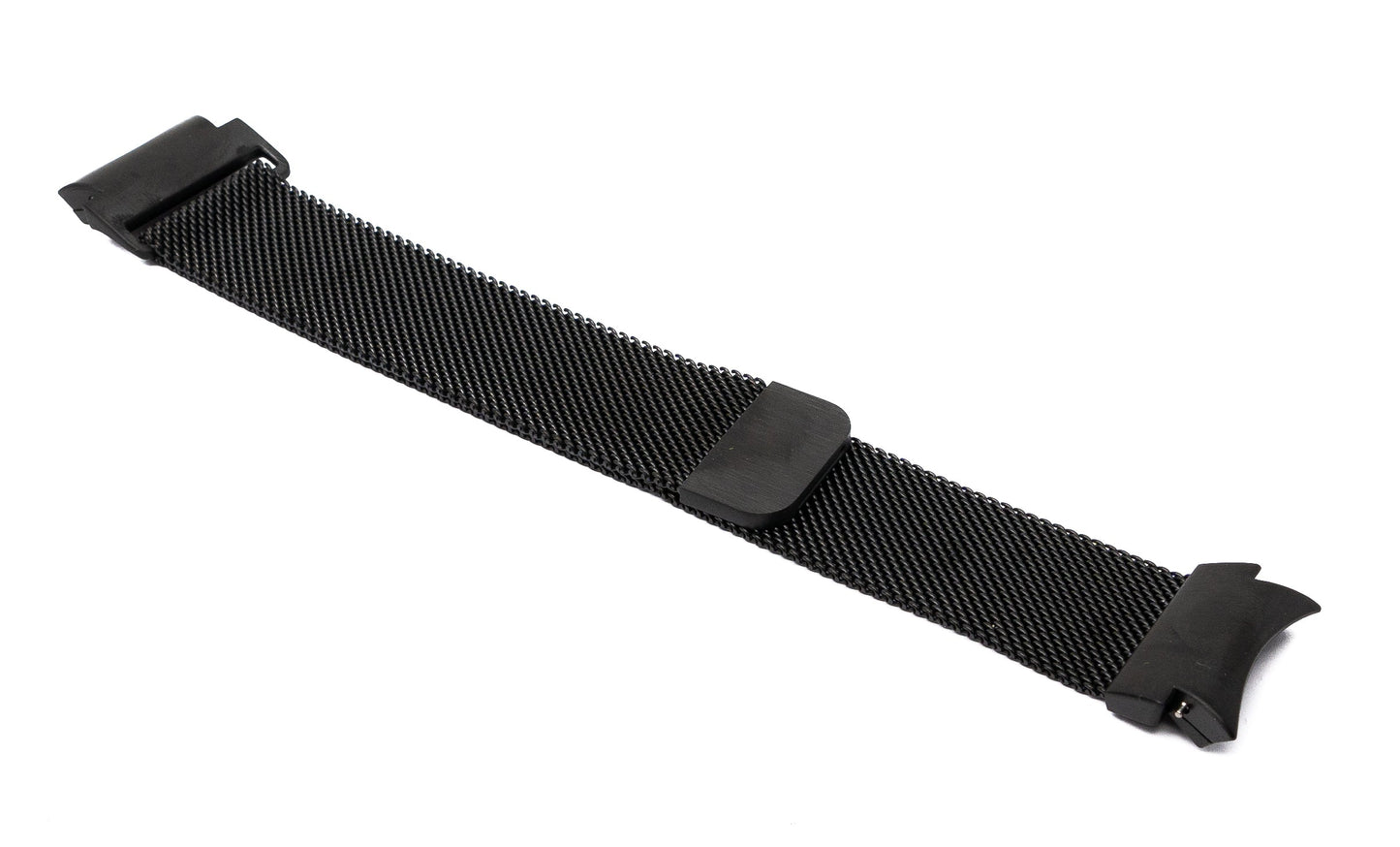 SYSTEM-S Milanese málmarmband fyrir Galaxy Watch 6 Classic snjallúr í svörtu