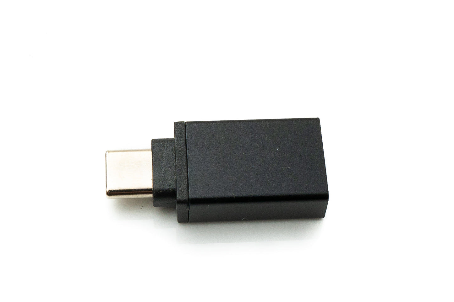 SYSTEM-S USB 3.1 millistykki af gerðinni C karlkyns í 3.0 A kvenkyns snúra í svörtu