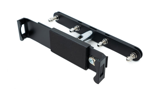 SYSTEM-S Car 360° holder lockable headrest for tablets from 17 to 30 cm
