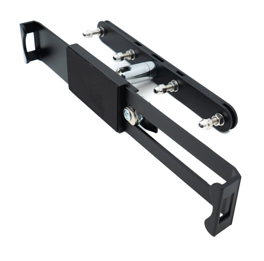 SYSTEM-S Car 360° holder lockable headrest for tablets from 17 to 30 cm