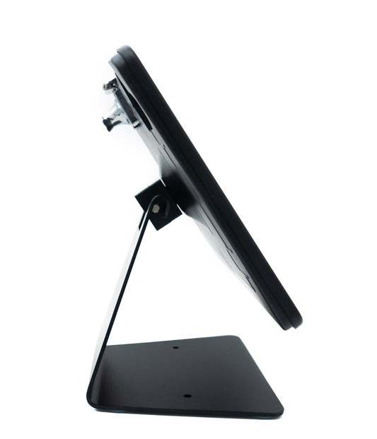 SYSTEM-S table mount 180° stand lockable for iPad 10 Pro 11 Air 4 5 in black