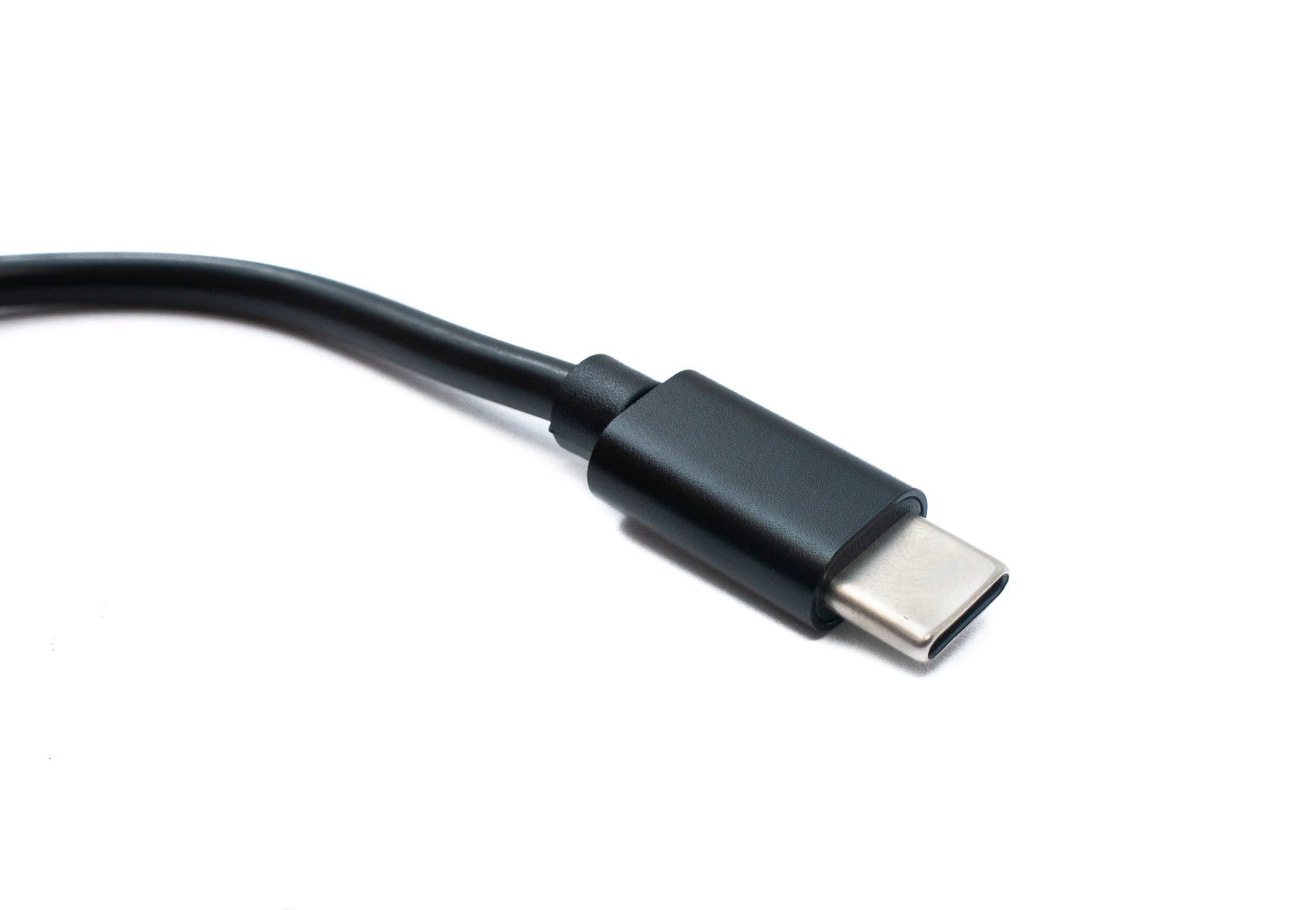 SYSTEM-S DC 15V snúra 150 cm 3,5 x 1,35 tengi í USB 3.1 Tegund C tengi, horntengi