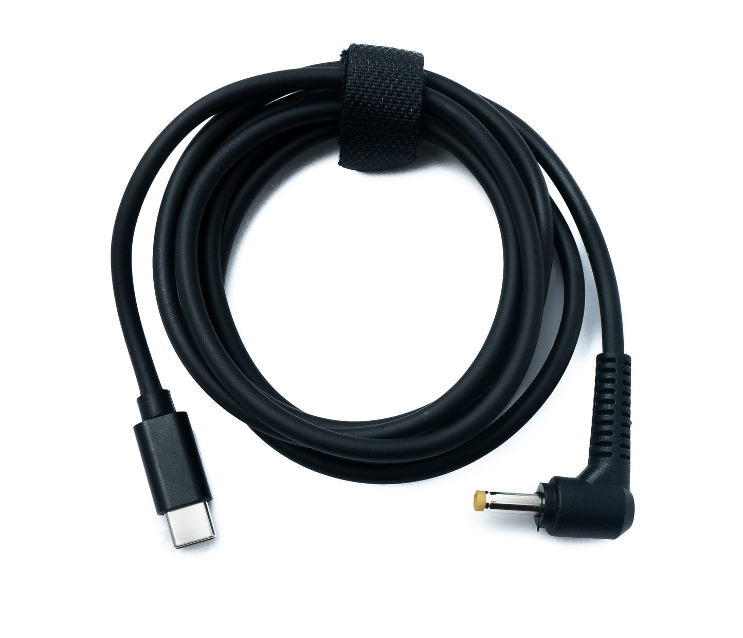 SYSTEM-S DC 20V snúra 150 cm 4.0 x 1.7 tengi í USB 3.1 Tegund C tengi horntengi