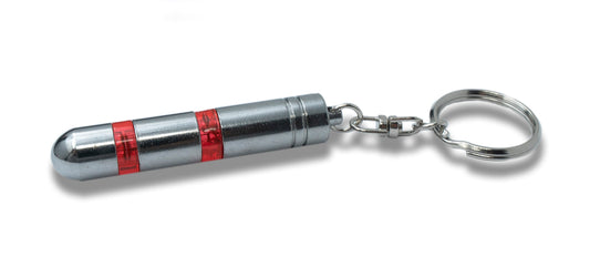 SYSTEM-S Car Anti Static Keychain Voltage Discharger in Red