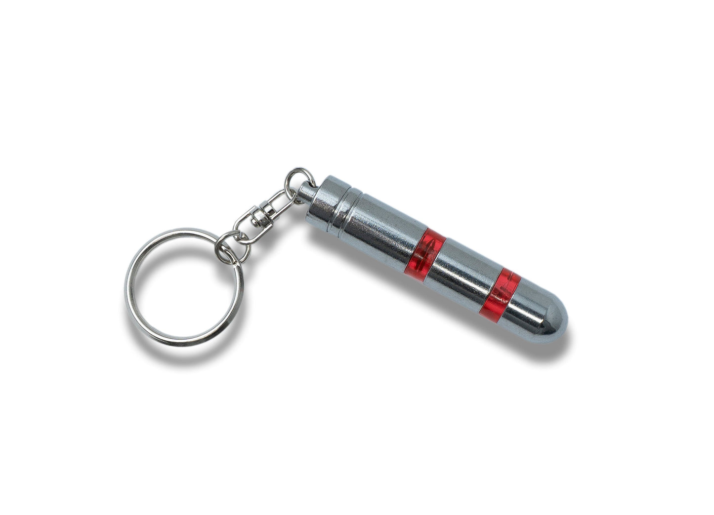 SYSTEM-S Car Anti Static Keychain Voltage Discharger in Red