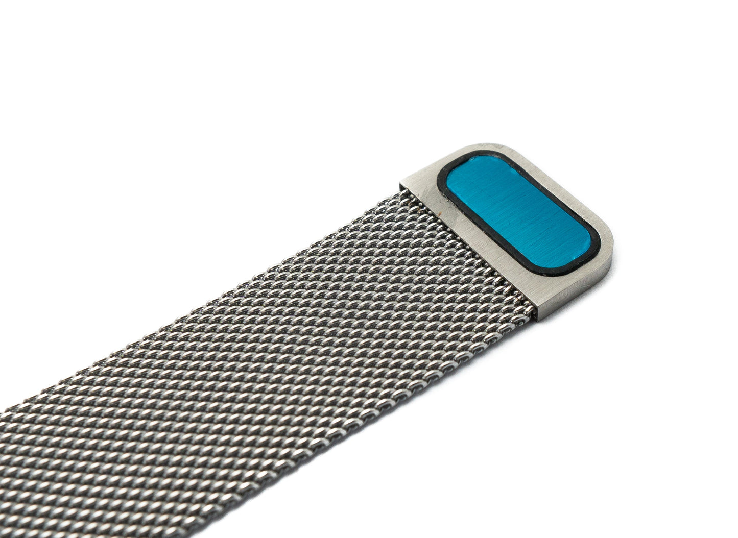 SYSTEM-S Armband Milanaise aus Metall für Galaxy Watch 6 Classic Smartwatch in Grau