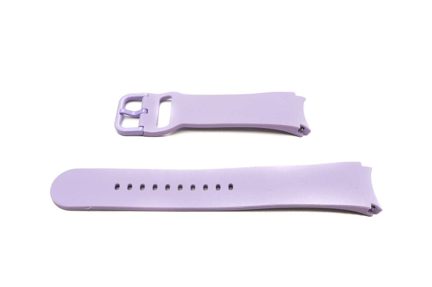 22 mm sílikonól fyrir Samsung Galaxy Watch 6 snjallúr í fjólubláum lit.