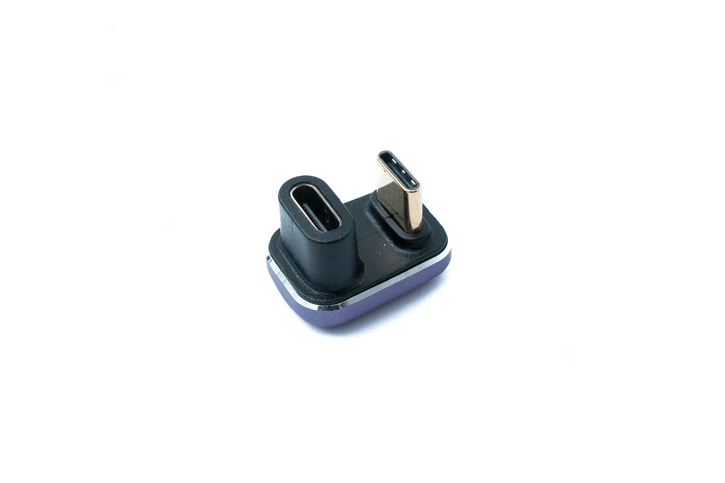 SYSTEM-S USB4 USB Adapter Type C Male to Female 40 Gbit/s USB 4.0 U Turn 180° Angle Cable