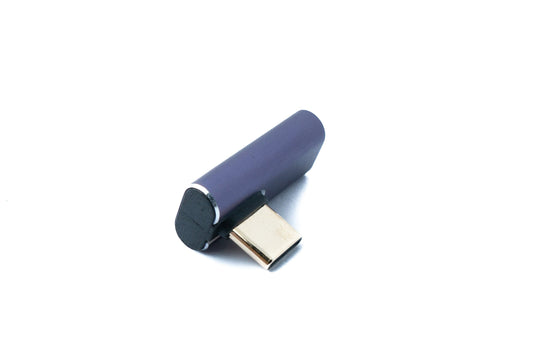 SYSTEM-S USB4 Adapter Type C Male to Female 40 Gbit/s USB 4.0 Angle 240W Cable