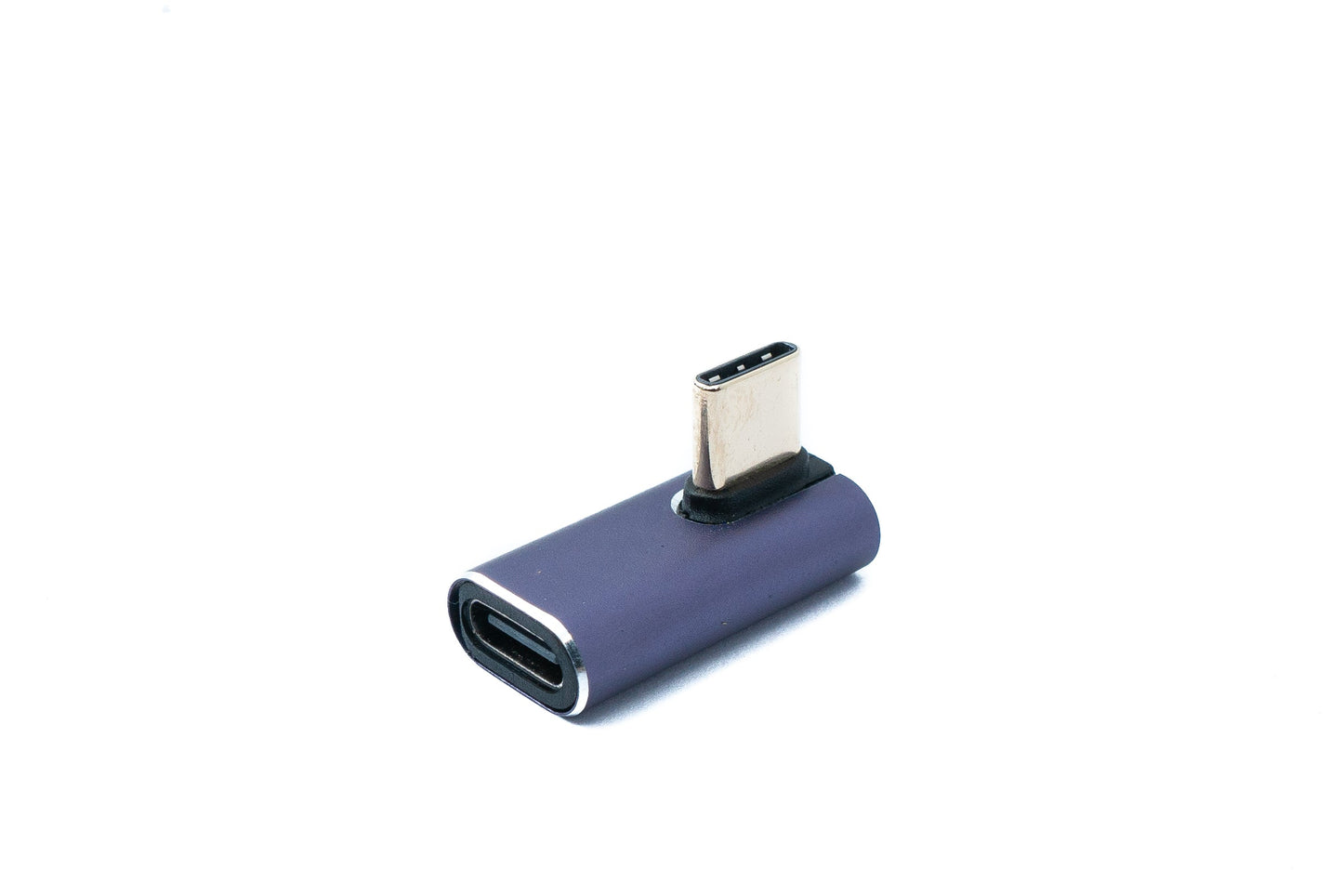 SYSTEM-S USB4 Adapter Type C Male to Female 40 Gbit/s USB 4.0 Angle 240W Cable