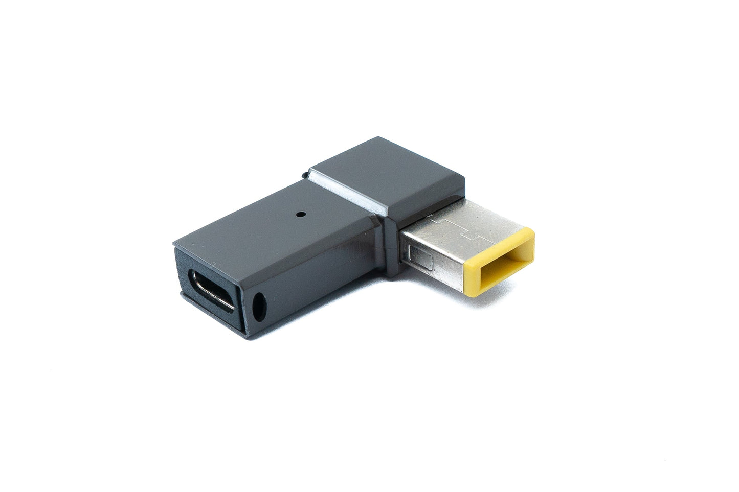 SYSTEM-S USB 3.1 Adapter Type C Male to Rectangle 10.0 x 6.0 mm Female in Gray