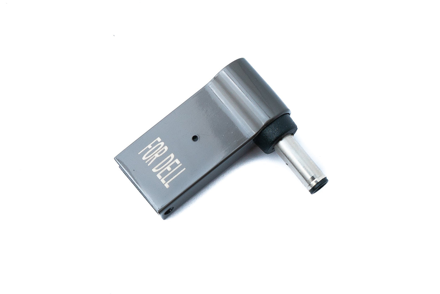SYSTEM-S USB 3.1 millistykki af gerð C karlkyns í Dell DC 20V 4,5 x 3,0 mm kvenkyns í gráu