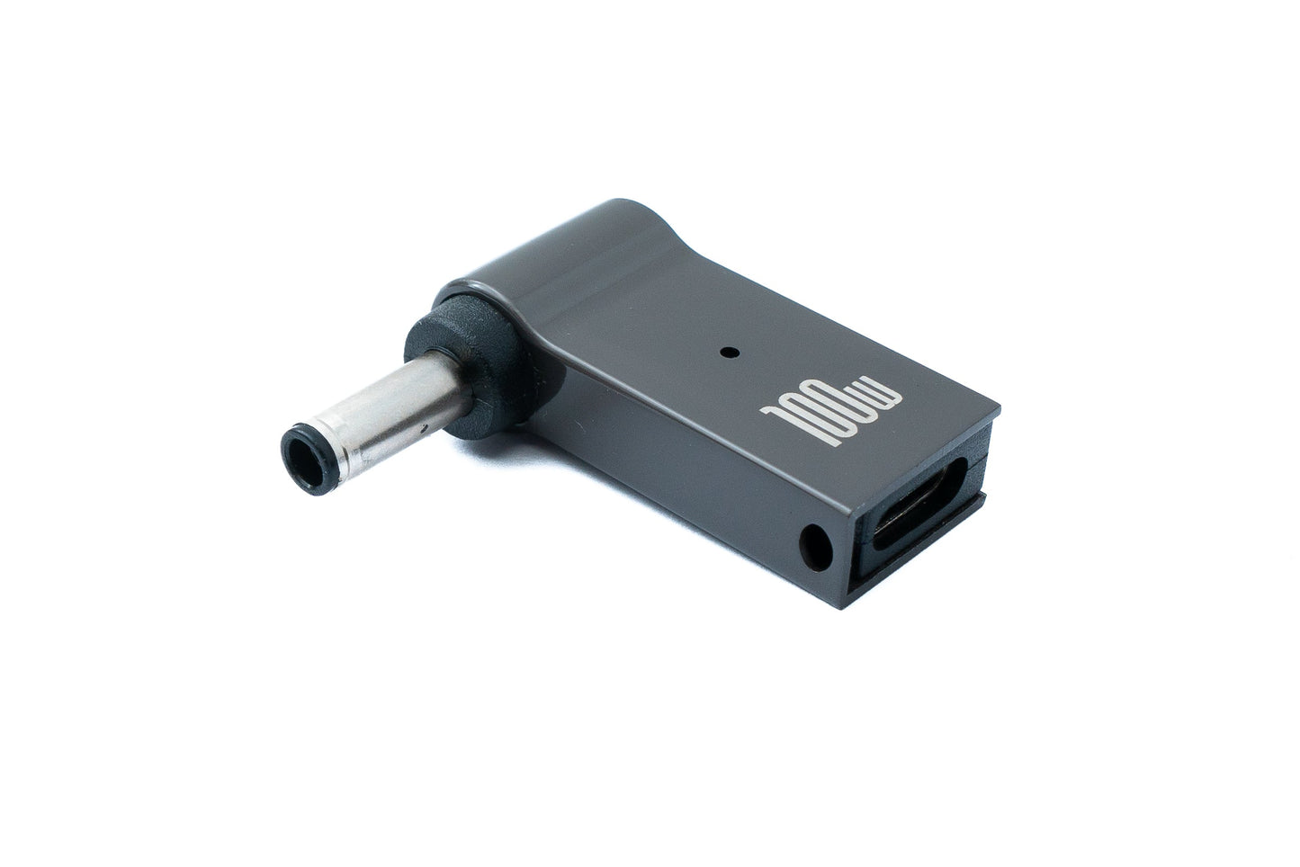 SYSTEM-S USB 3.1 millistykki af gerð C karlkyns í Dell DC 20V 4,5 x 3,0 mm kvenkyns í gráu