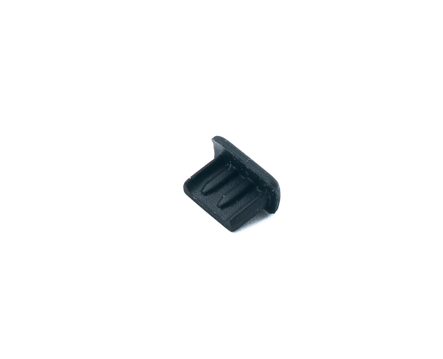 SYSTEM-S 10x Mini USB Port Abdeckung Silikon Anti Staub Schutz 7 x 2 mm Stecker