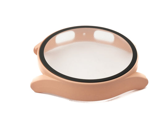 SYSTEM-S protective case 40 mm made of PC for Samsung Galaxy Watch 5 4 in pink