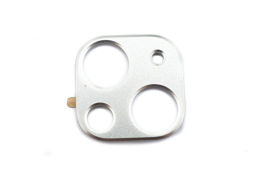 SYSTEM-S Camera Protection Lens Cover Aluminum for iPhone 13 & Mini in Gray