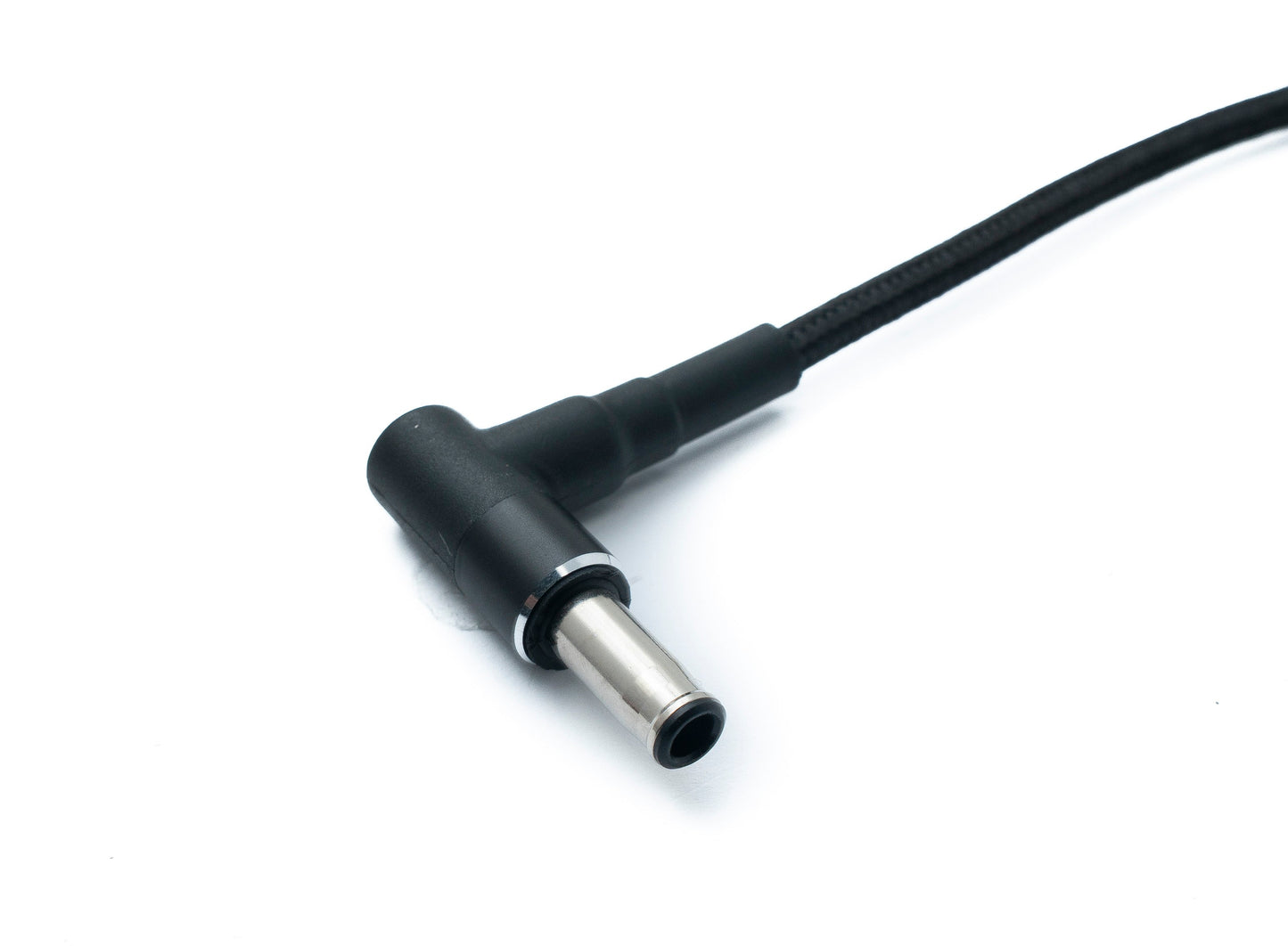 SYSTEM-S DC 20V snúra 15 cm 5,5 x 3,0 tengi í USB 3.1 Type C tengi, fléttaður vinkull